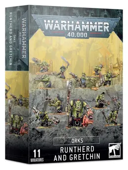 Games Workshop Ork Rutherd And Gretchin