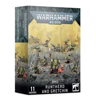 Games Workshop Ork Rutherd And Gretchin