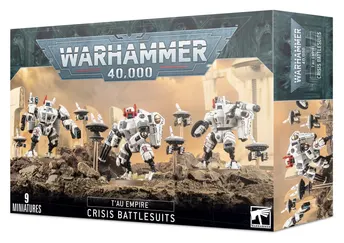 Games Workshop Tau Empire Xv8 Crisis Battlesuits