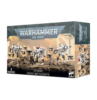Games Workshop Tau Empire Xv8 Crisis Battlesuits