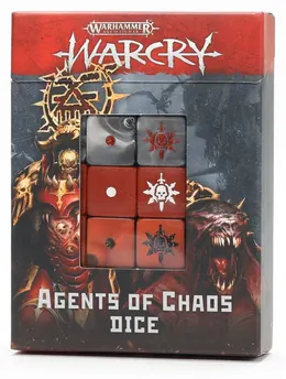 Games Workshop Warcry: Agents Of Chaos Dice Set