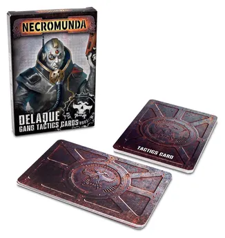 Games Workshop Necromunda: Delaque Gang Tactics Cards