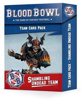 Games Workshop Blood Bowl Shambling Undead Team Card Pack