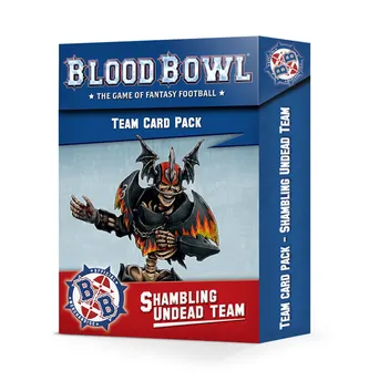 Games Workshop Blood Bowl Shambling Undead Team Card Pack