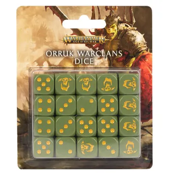 Games Workshop Orruk Warclans Dice Set
