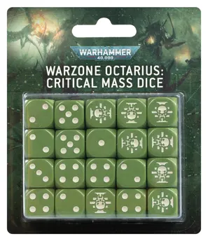 Games Workshop War Zone Octarius: Critical Mass Dice Set