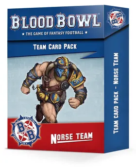 Blood Bowl Norse Team Card Pack (Inglés)