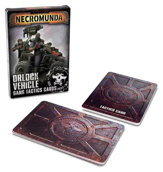 Games Workshop Necromunda: Orlock Vehicle Tactics Cards