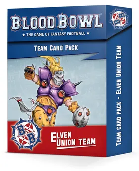 Games Workshop Blood Bowl Elven Union Team Card Pack