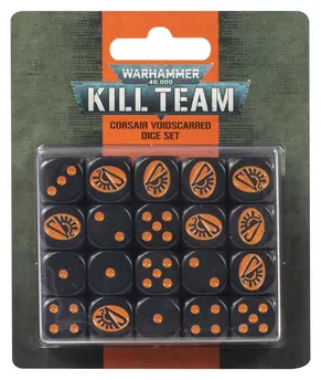 Games Workshop Kill Team: Corsair Voidscarred Dice Set