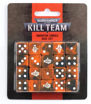 Games Workshop Kill Team: Hierotek Circle Dice Set