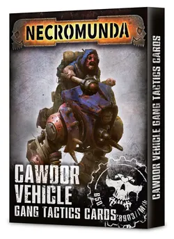 Games Workshop Cawdor Vehicle Gang Tactics Cards