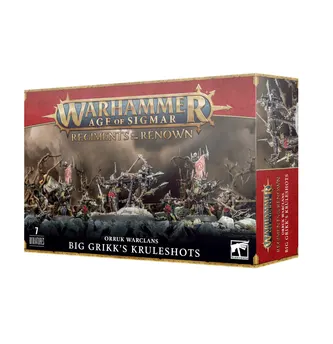 Games Workshop Regiments Of Renown: Big Grikk'S Kruleshots