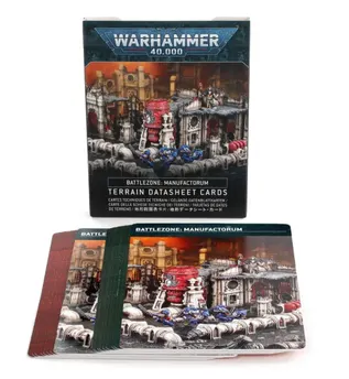 Games Workshop Battlezone: Manufactorum – Terrain Datasheet Cards