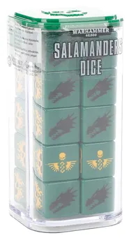Games Workshop Salamanders Dice Set - Space Marines