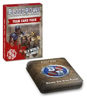 BLOOD BOWL OLD WORLD ALLIANCE TEAM CARDS espansione in inglese Games Workshop - 1