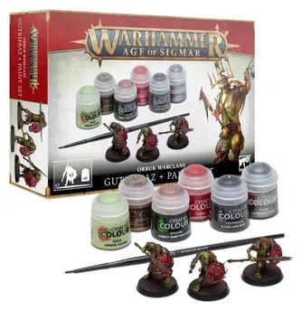 Orruk Warclans Gutrippaz + Paints Set