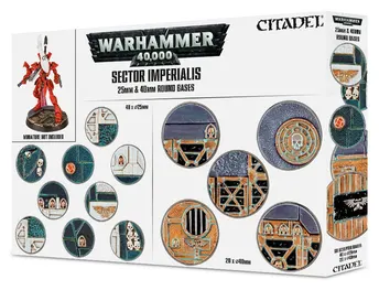 Citadel Sector Imperialis 25 & 40Mm Round Bases