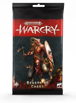 Games Workshop Warcry: Beasts Of Chaos Card Pack