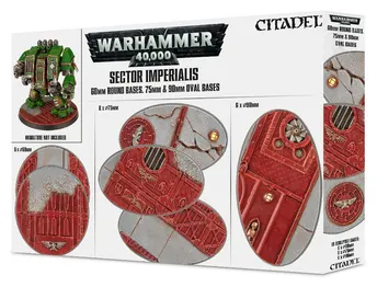 Citadel Sector Imperialis 60Mm Round, 75Mm Oval & 90M Oval Bases