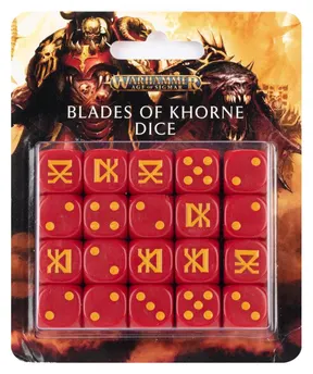 Blades Of Khorne Dice