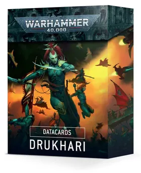 Datacards: Drukhari (2021) (Udgået)
