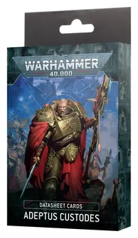 Datasheet Cards: Adeptus Custodes (10th Edition)