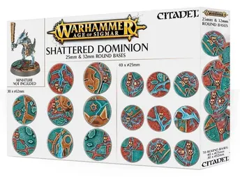 SHATTERED DOMINION: 25 &amp; 32MM BASES