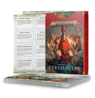 Warscroll Cards: Fyreslayers (3rd Edition Udgået)