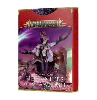 Warscroll Cards: Hedonites Of Slaanesh (3rd Edition Udgået)