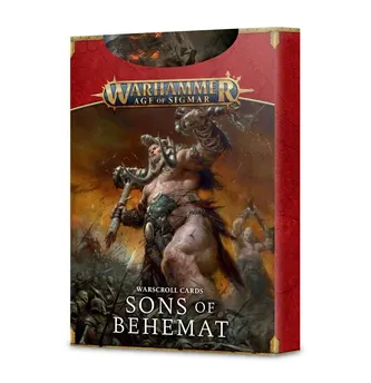 Warscroll Cards: Sons Of Behemat (3rd Edition Udgået)