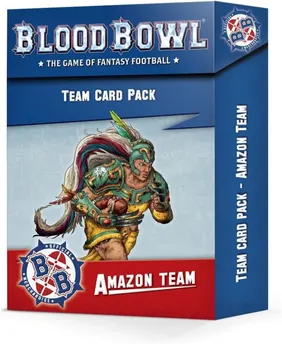 Games Workshop Blood Bowl Amazon Team Card Pack GWS 202-28