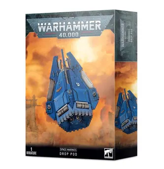 Games Workshop: Warhammer 40k Space Marine Drop Pod GWS 48-27
