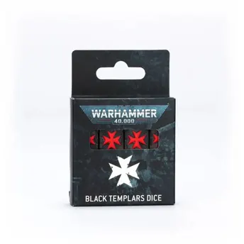 Warhammer 40K: Black Templars Dice 10th Edition