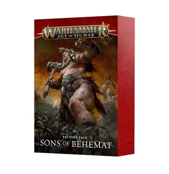 Age of Sigmar Faction Pack Sons of Behemat (ENG)