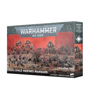 Warhammer 40K: Battle Force Chaos Space Marines Warband