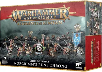 Warhammer Age of Sigmar: Regiments of Renown: Norgrimm's Rune Throng