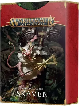 Games Workshop: Age of Sigmar - Skaven - Warscroll Cards (90-05)