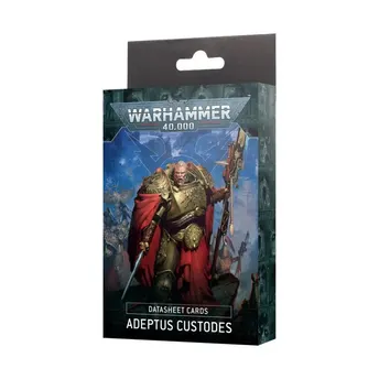 Warhammer 40K Datasheet Cards: Adeptus Custodes GWS 01-15-2024
