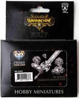 Warmachine MKIV: Cygnar Storm Legion - The General (Upgrade Components)