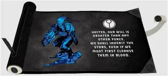 Ultra Pro: Warhammer 40K T'au Empire Dice Scroll