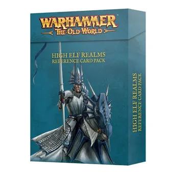Warhammer The Old World: High Elf Realms Reference Card Pack GWS 13-02