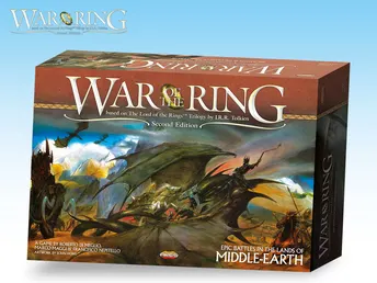 War of the Ring Second Edition Lord of the Rings Strategy Board Game