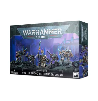 Warhammer 40K Grey Knights: Brotherhood Terminator Squad 57-09