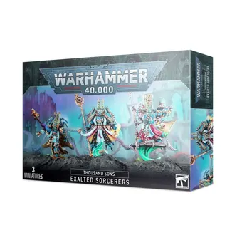 Games Workshop Warhammer 40K Thousand Sons Exalted Sorcerers 43-39