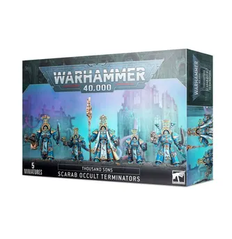 Games Workshop Warhammer 40,000 Thousand Sons Scarab Occult Terminators 43-36