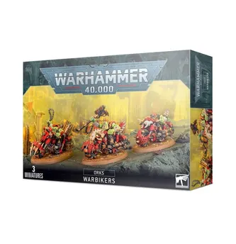 Warhammer 40K Orks: Warbiker Mob (3) GWS 50-07