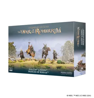 Middle-Earth Strategy Battle Game: Haleth & Hama Princes of Rohan GWS 30-89