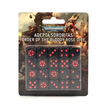 Warhammer Age of Sigmar: Adepta Sororitas Order of the Bloody Rose Dice  52-60
