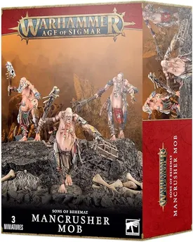 Games Workshop Warhammer Age of Sigmar Sons of Behemat Mancrusher Mob 93-09